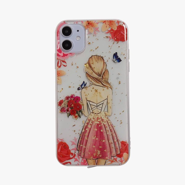 

1шт блестящий чехол для iPhone, Многоцветный