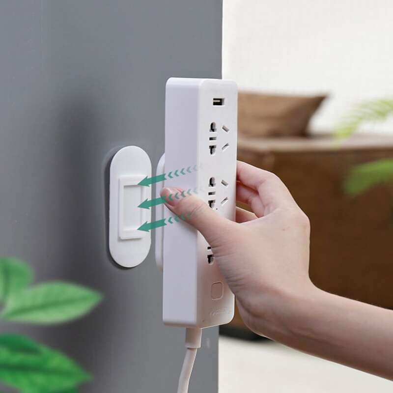 

Socket Plug Holder, White