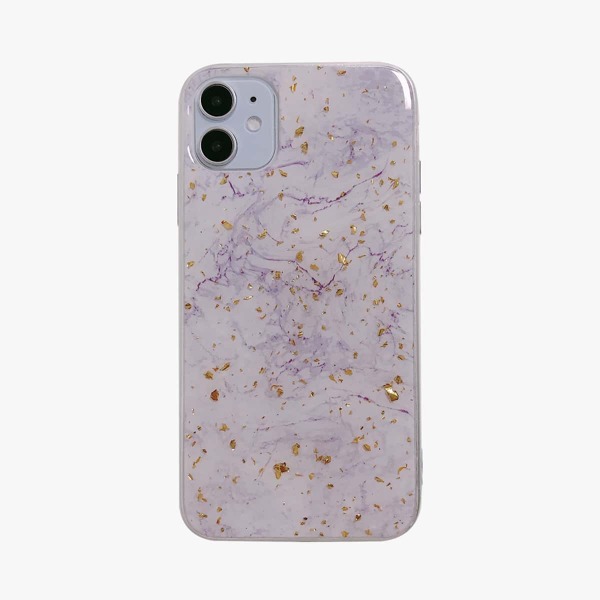 

1шт блестящий чехол для iPhone, Фиолетовый