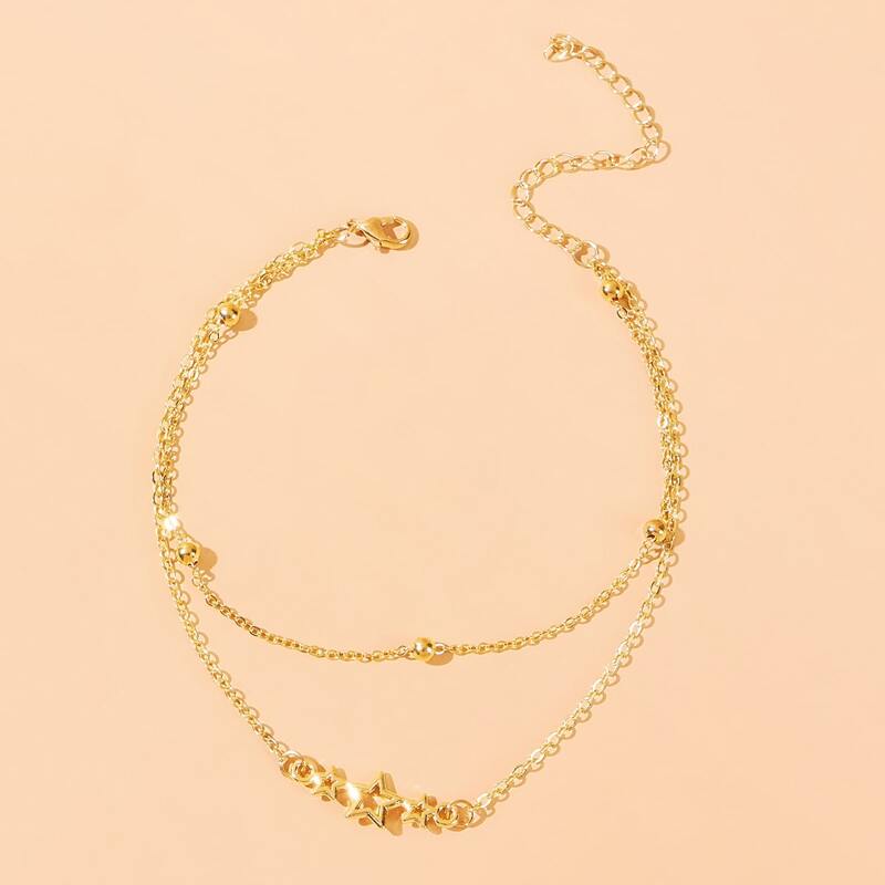 

Star Layered Bracelet, Gold