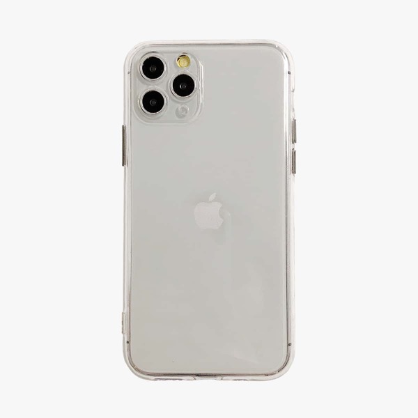 

1шт прозрачный чехол для iPhone, Серые прозрачный