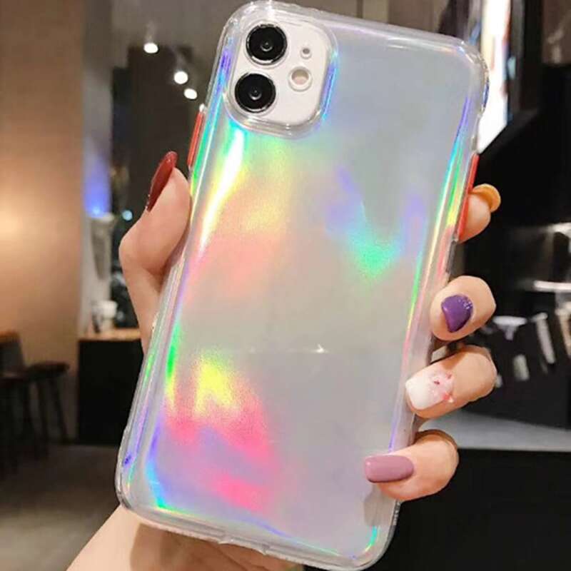 

Holographic iPhone Case, Multicolor