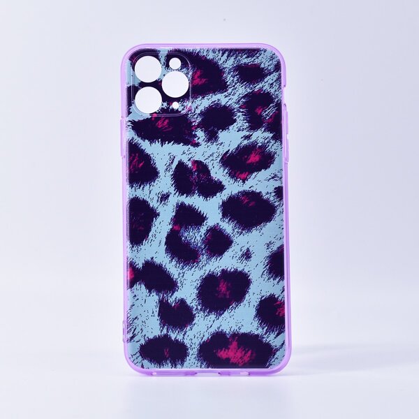 

1pc Leopard iPhone Case, Multicolor