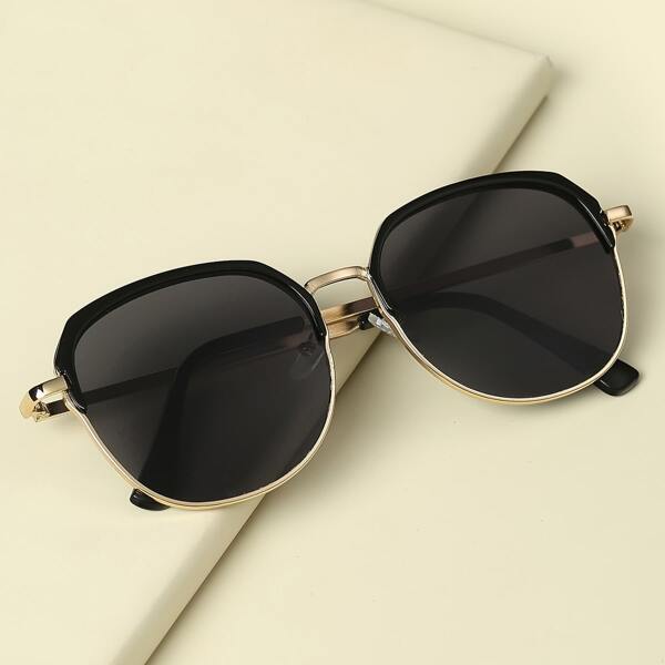 

Toddler Kids Square Frame Sunglasses, Black