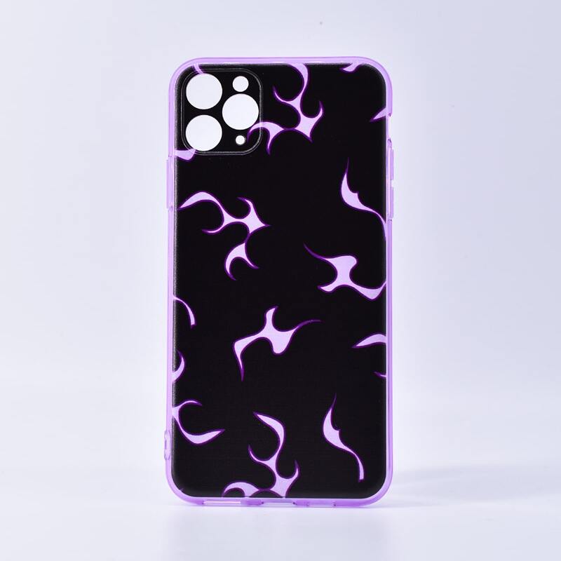 

1pc Graphic iPhone Case, Multicolor