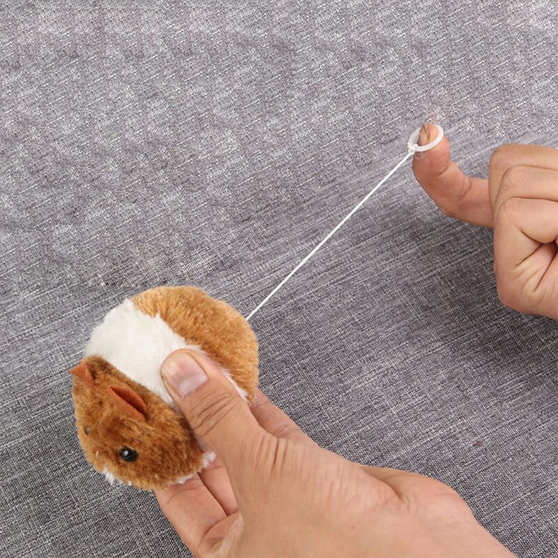 

1pc Mouse Shaped Cat Toy, Chocolate brown