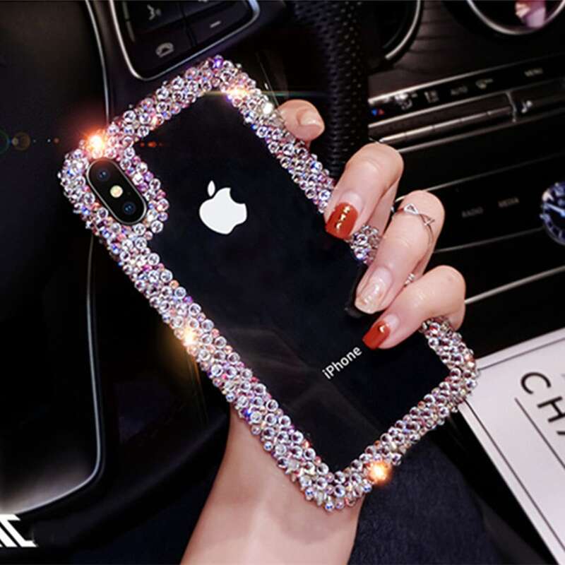 

Rhinestone Clear iPhone Case