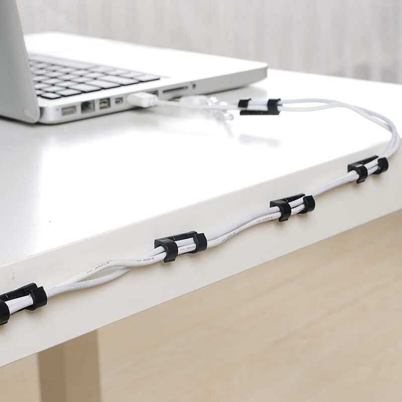

20pcs Random Color Data Cable Organizer, Multicolor