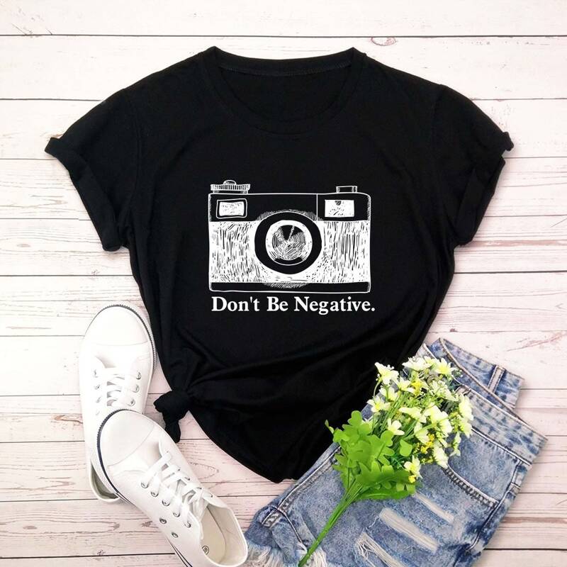 

Camera Graphic Black Tee