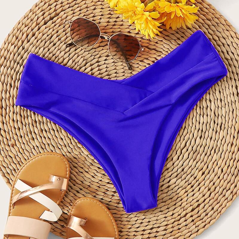 

Plain Bikini Panty, Royal blue bright