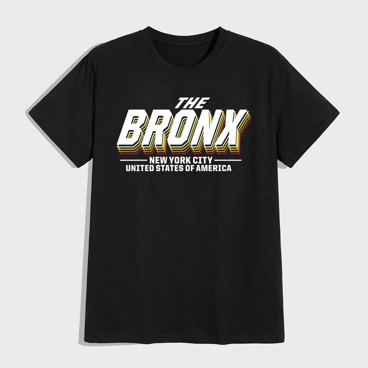 

Guys Letter Graphic Tee, Black
