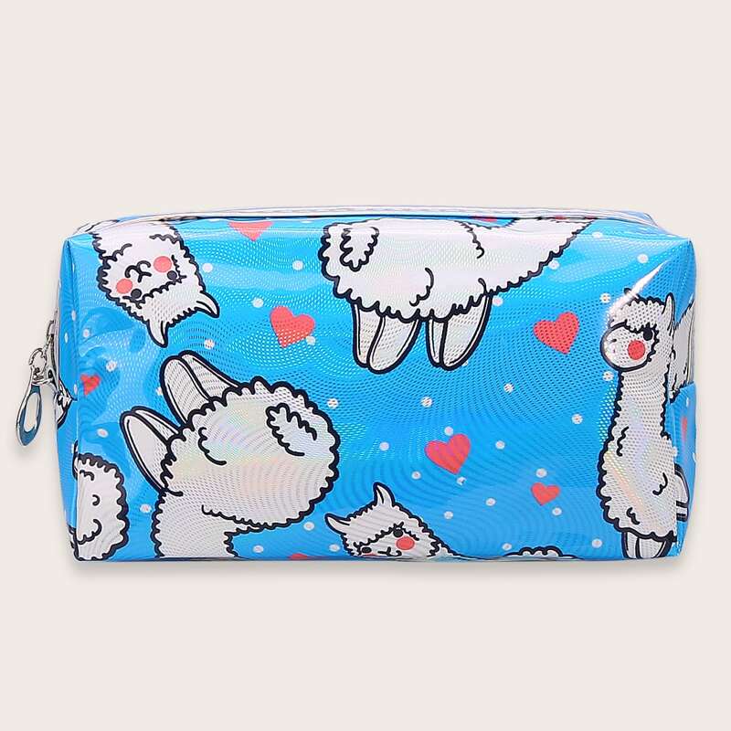 

Cartoon Makeup Bag, Blue