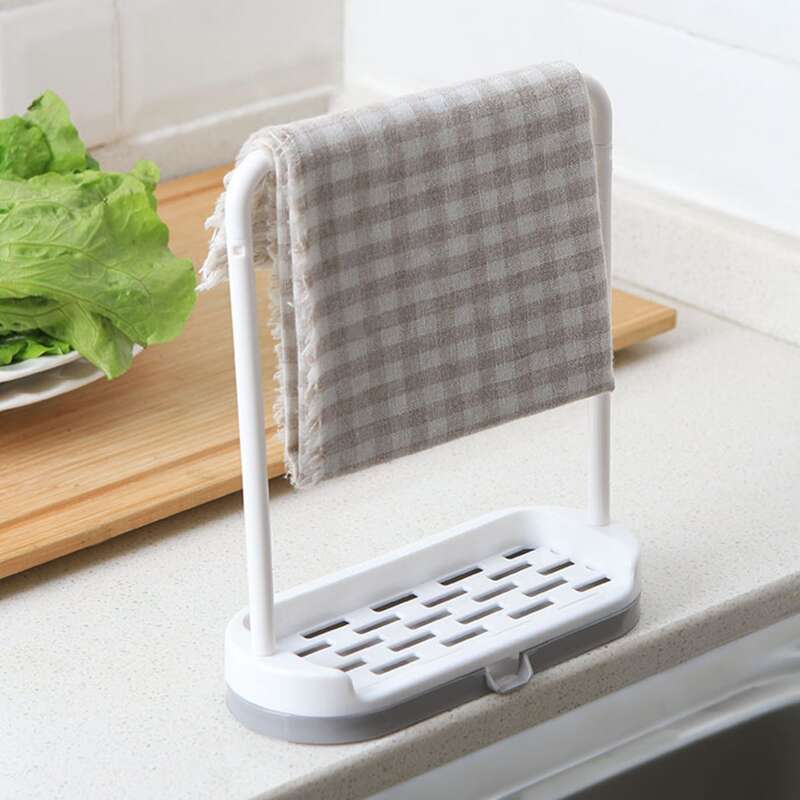 

Multifunction Desktop Drain Rack, Grey