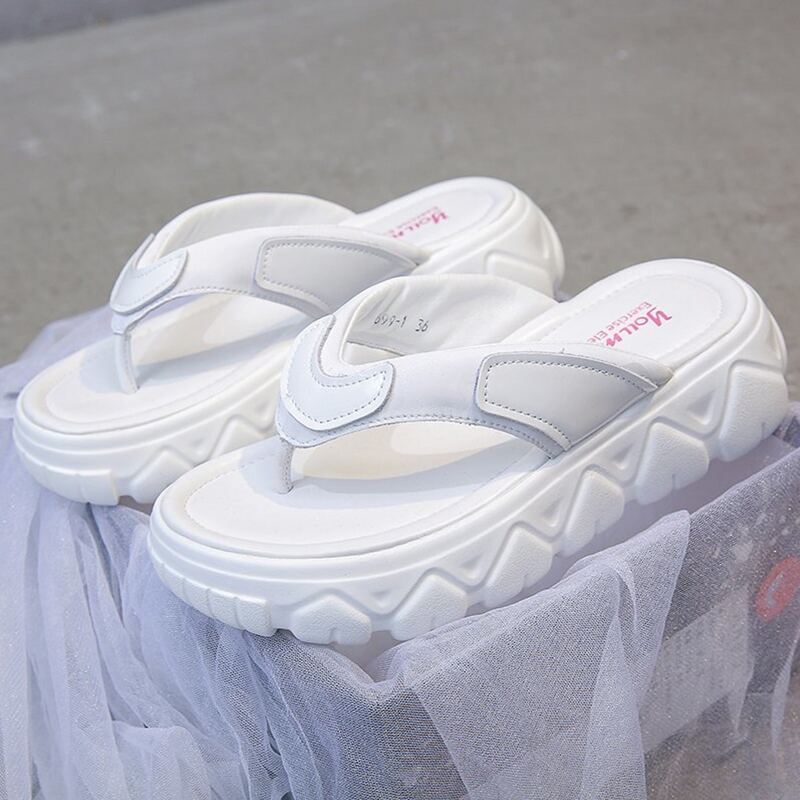 

Flatform Flip Flops, White