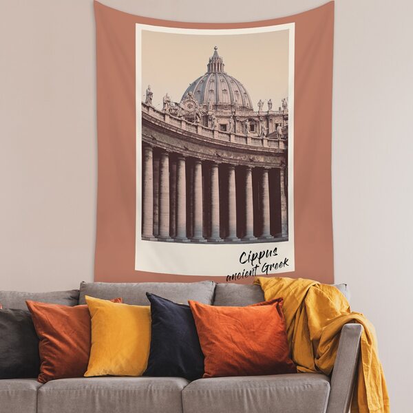 

Structure Print Tapestry, Multicolor