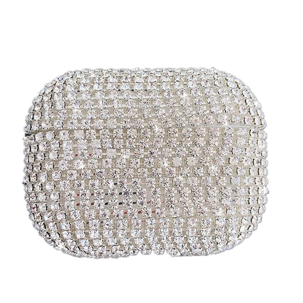 

Rhinestone  Case, Silver