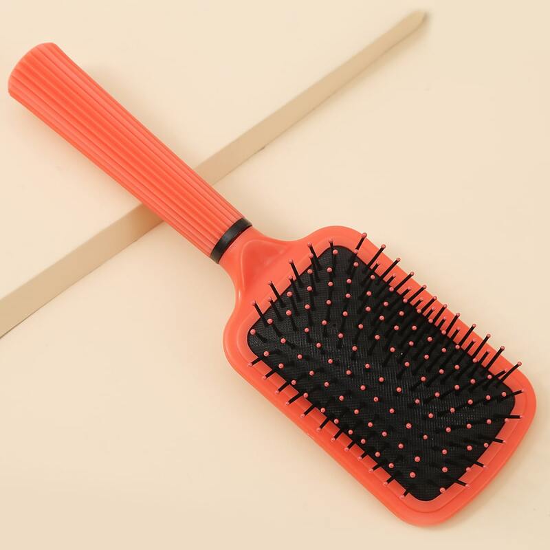 

1pc Massage Hair Comb, Orange