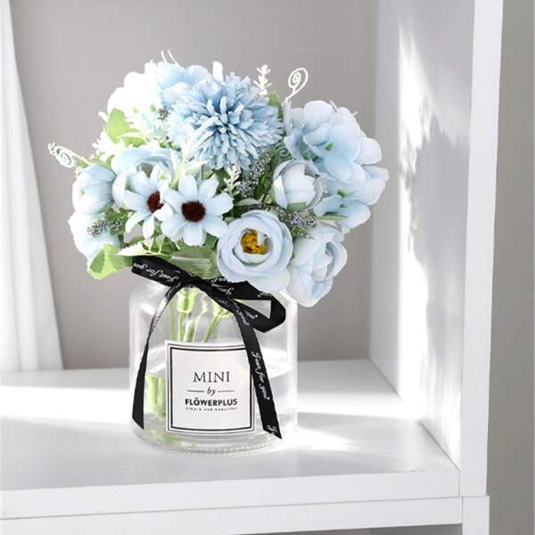 

1branch Artificial Flower, Blue