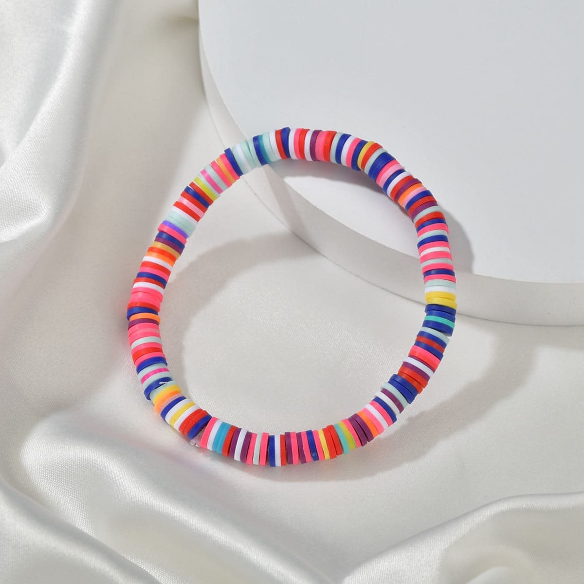 

Colorful Design Anklet, Multicolor