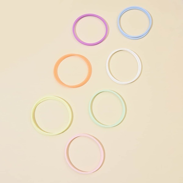 

14pcs Mosquito Repellent Rubber Band, Multicolor