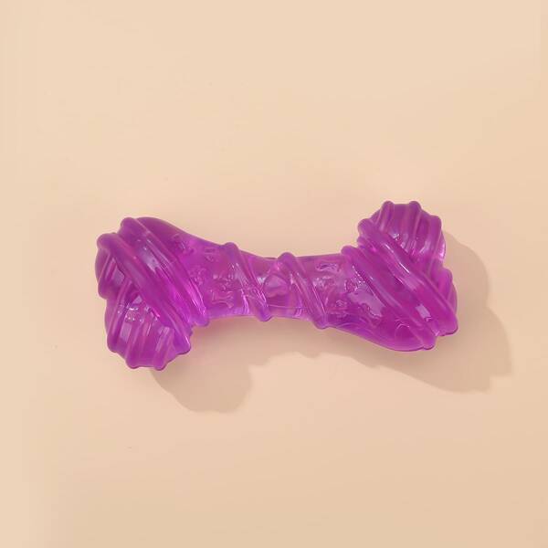 

1pc Dog Molar Toy Bone, Purple