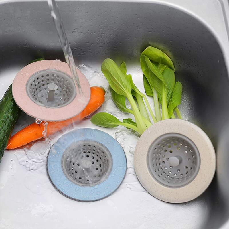 

1pc Drain Sink Filter, Multicolor