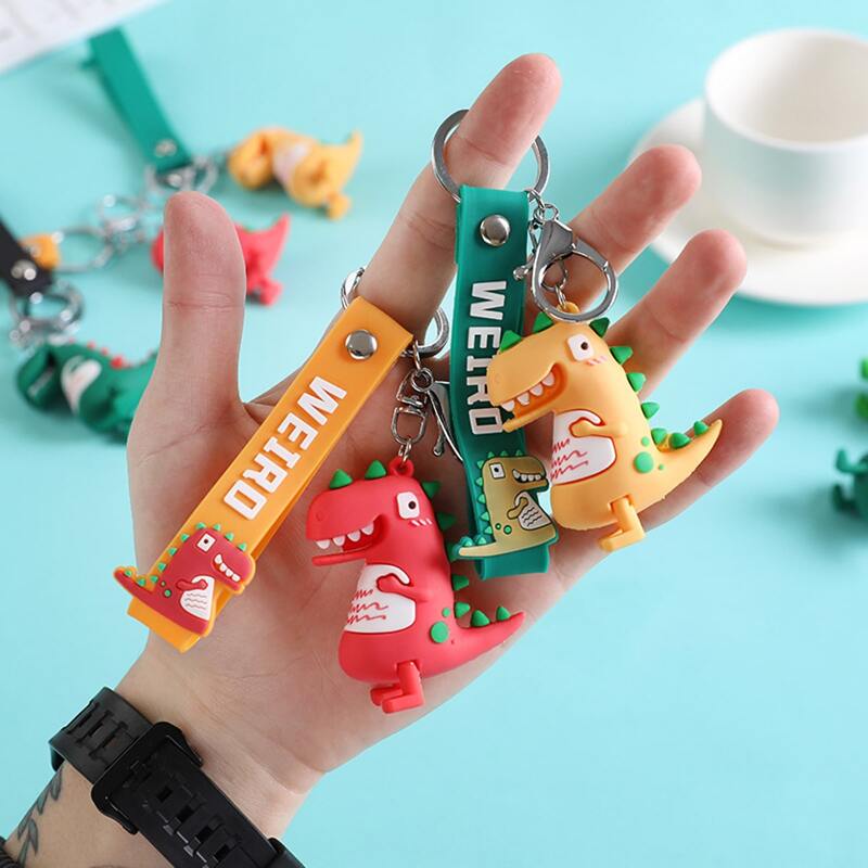

1pc Random Dinosaur Keychain, Multicolor