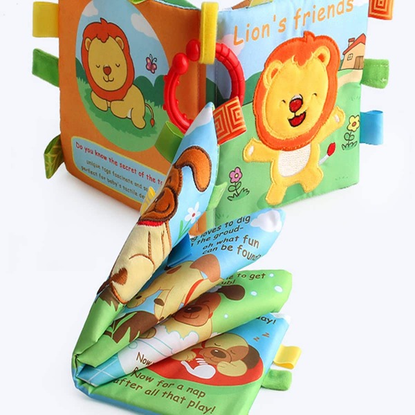 

Baby Palm Cloth Book, Multicolor