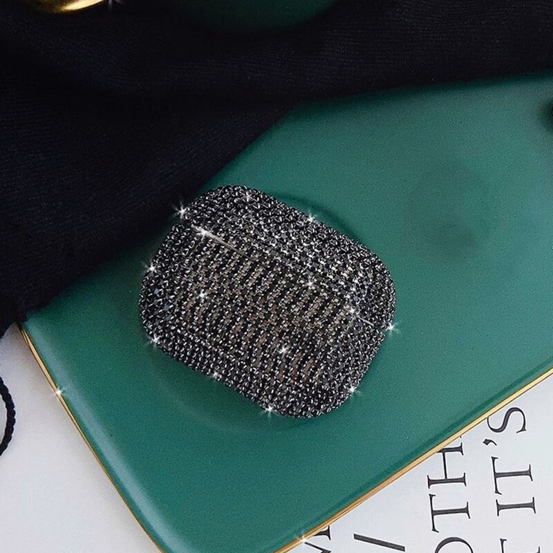 

Rhinestone AirPods Pro Case, Black