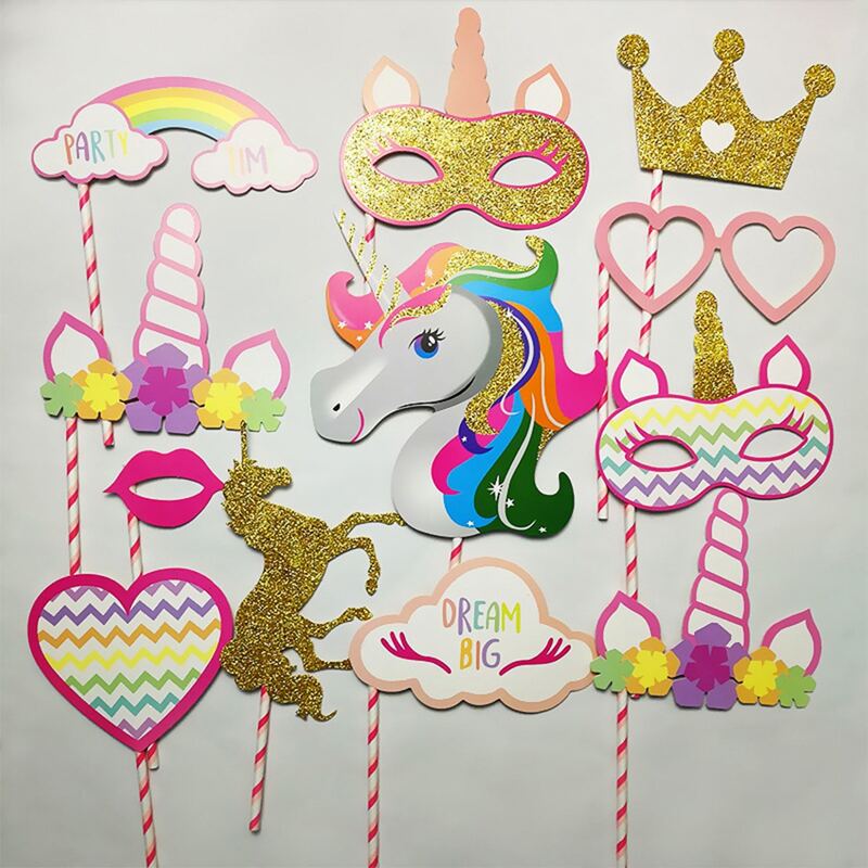 

12pcs Holiday Decorative Prop, Multicolor