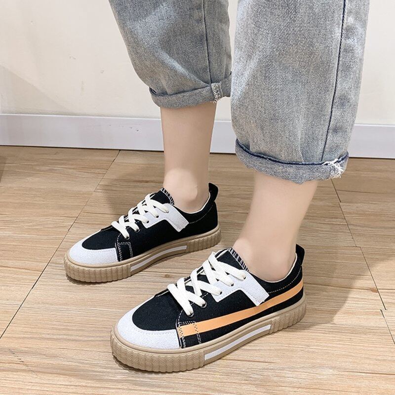 

Colorblock Lace-up Sneakers, Multicolor