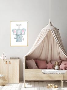 Pintura de pared con estampado sin marco - Multicolor - Ver 5