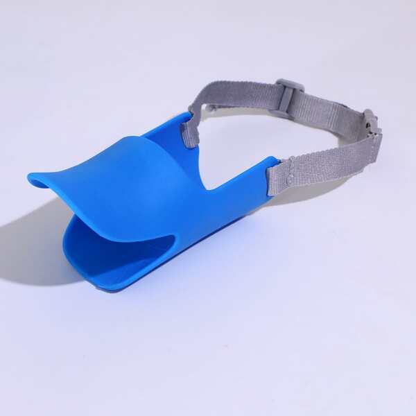 

1pc Duckbill Dog Muzzle, Blue