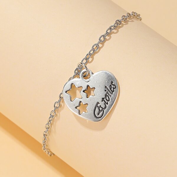 

Love Hollow Star Bracelet, Silver