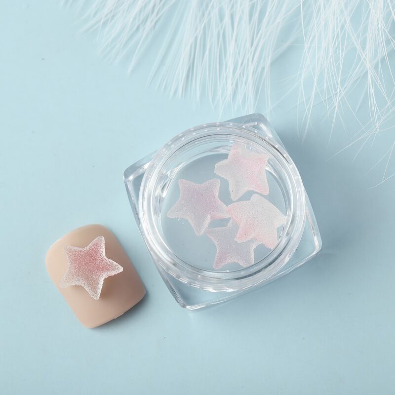 

5pcs Nail Art Decoration, Baby pink