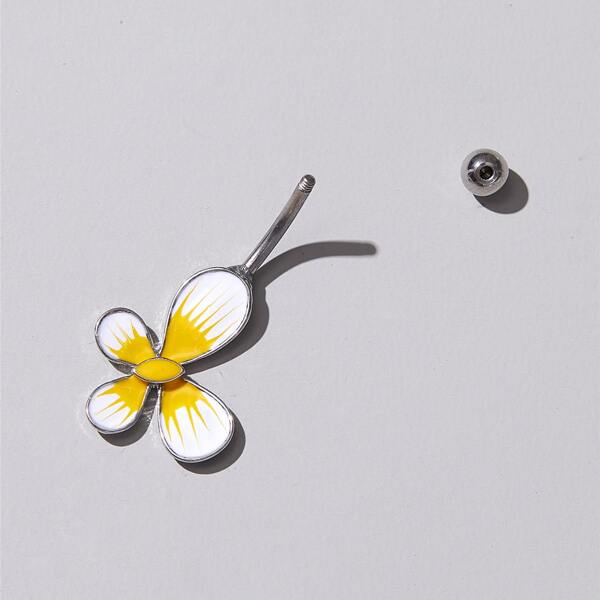 

Butterfly Decor Belly Ring, Multicolor