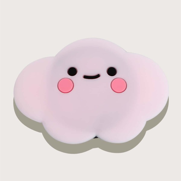 

1pc Cartoon Graphic Phone Holder, Pink
