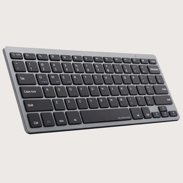 

1pc Wireless Keyboard, Black