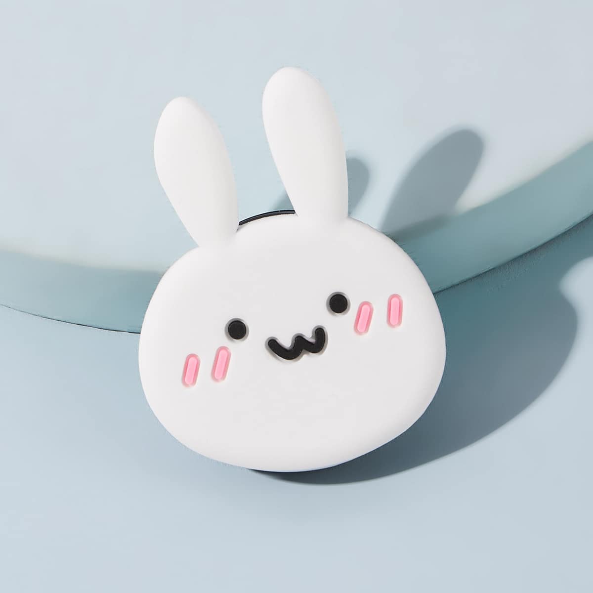 

Rabbit Phone Holder, White