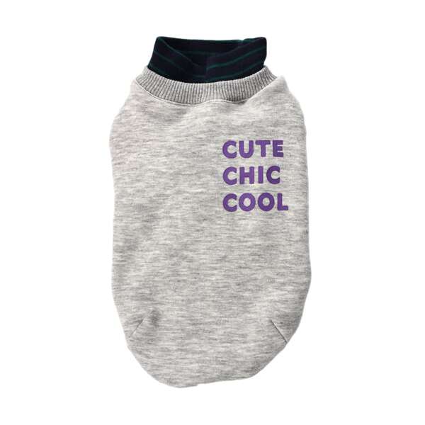 

1pc Cotton Cat Hoodie, Grey