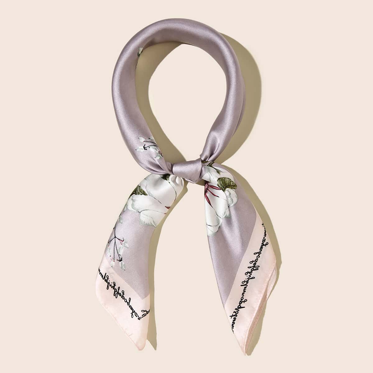 Image of Printed Silk Scarf