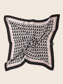 Pañuelo de seda con estampado - Multicolor - Ver 2