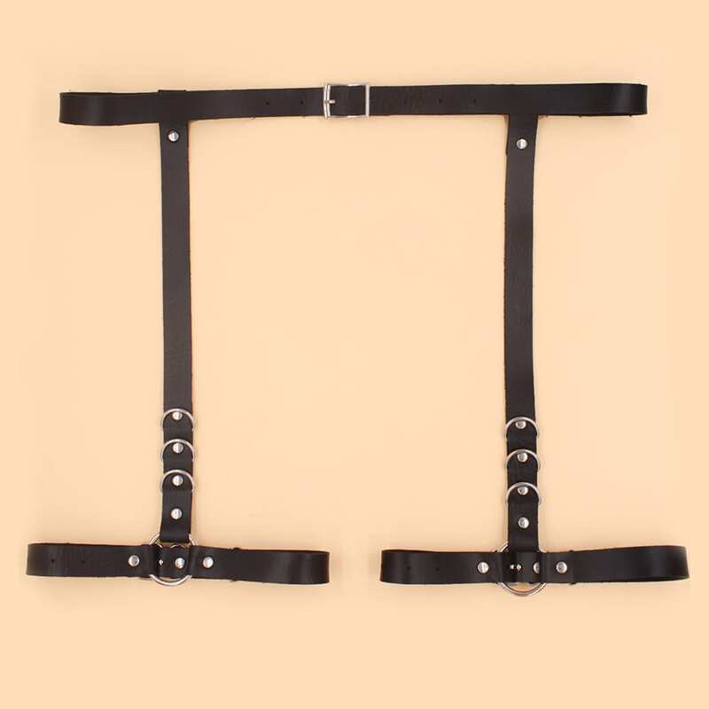 

PU Belt Leg Ring Abdominal Band, Black