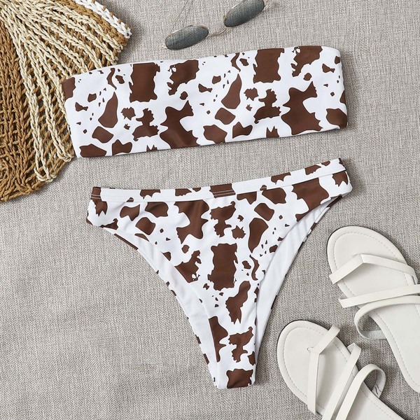 

Принт всего тела Сексуальный Бикини, Многоцветный