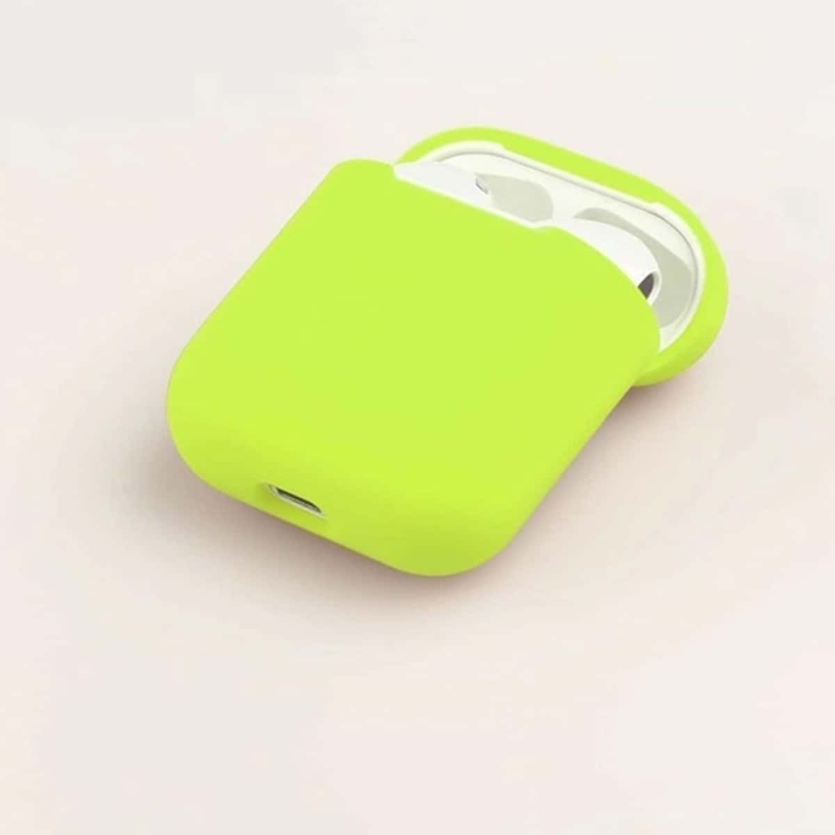 

Solid AirPods Case, Bright lime green