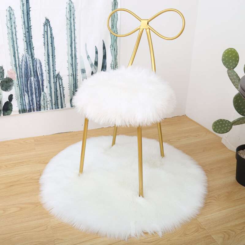

2pcs Solid Carpet, White