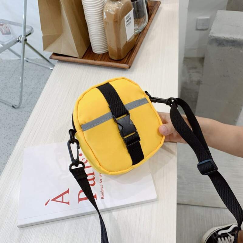 

Release Buckle Crossbody Bag, Yellow