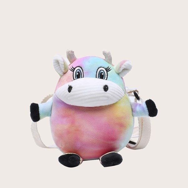 

Girls Gradient Cartoon Animal Shaped Crossbody Bag, Pink