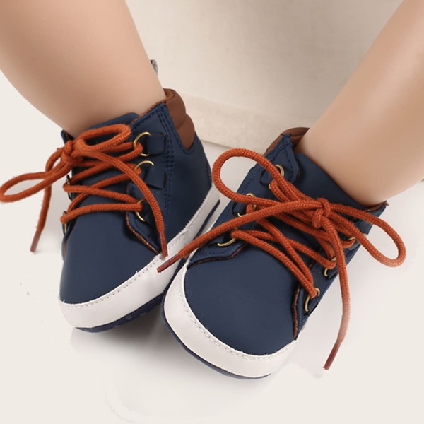 

Baby Boy Lace-up Front High Top Sneakers, Blue