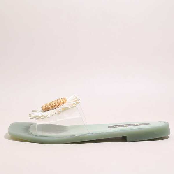 

Clear Floral Appliques Slides